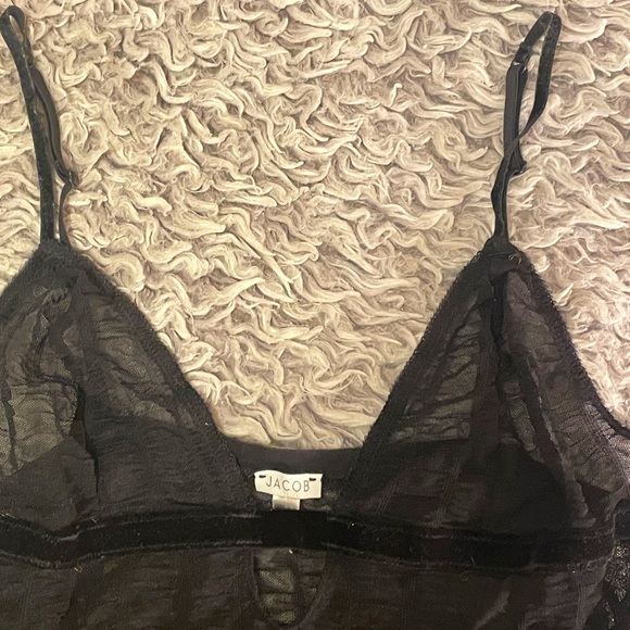 Jacob Sheer Chemise/Slip Babydoll - Picture 3 of 4